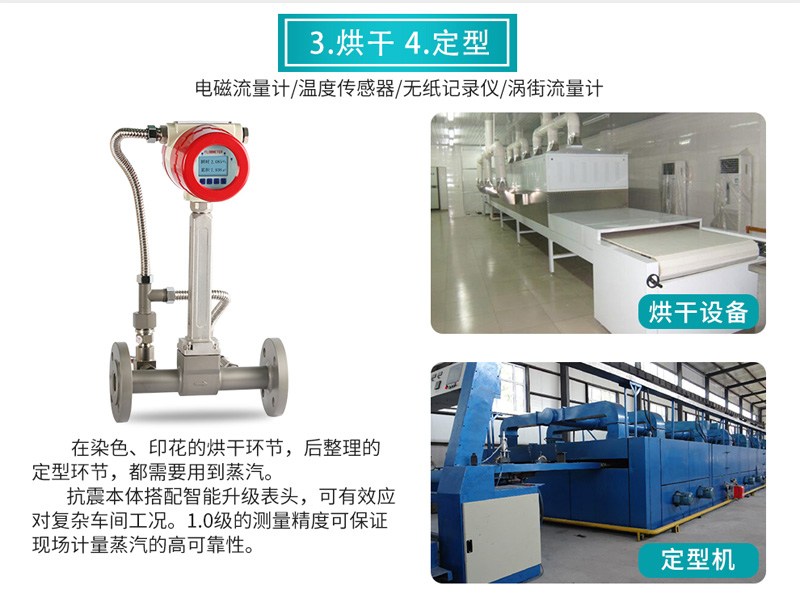 渦街流量計(jì)在印染行業(yè)的應(yīng)用